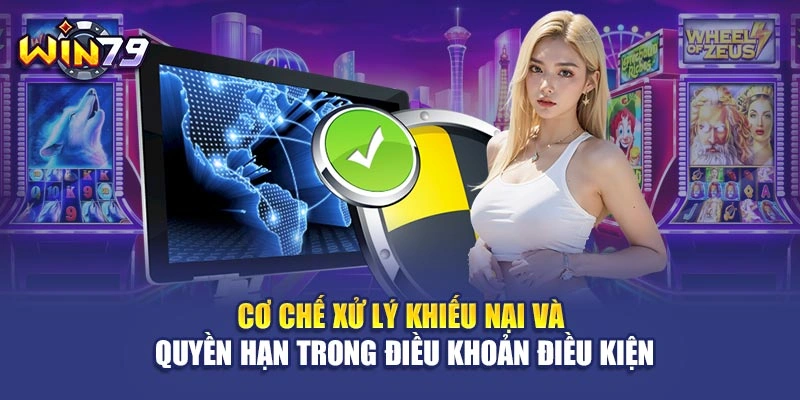 Cơ chế xử lý khiếu nại và quyền hạn trong điều khoản điều kiện